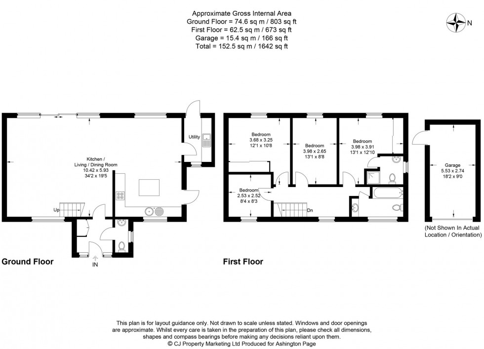 Floorplan for Dupre Crescent, Wilton Park, HP9