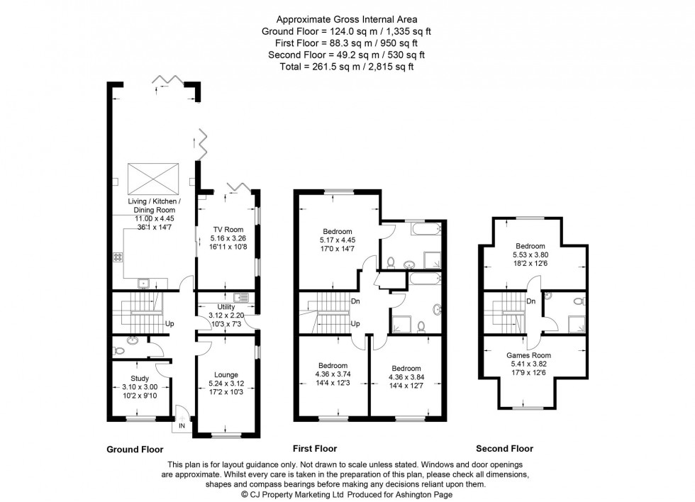 Floorplan for 11 Woodlands Drive, Beaconsfield, HP9