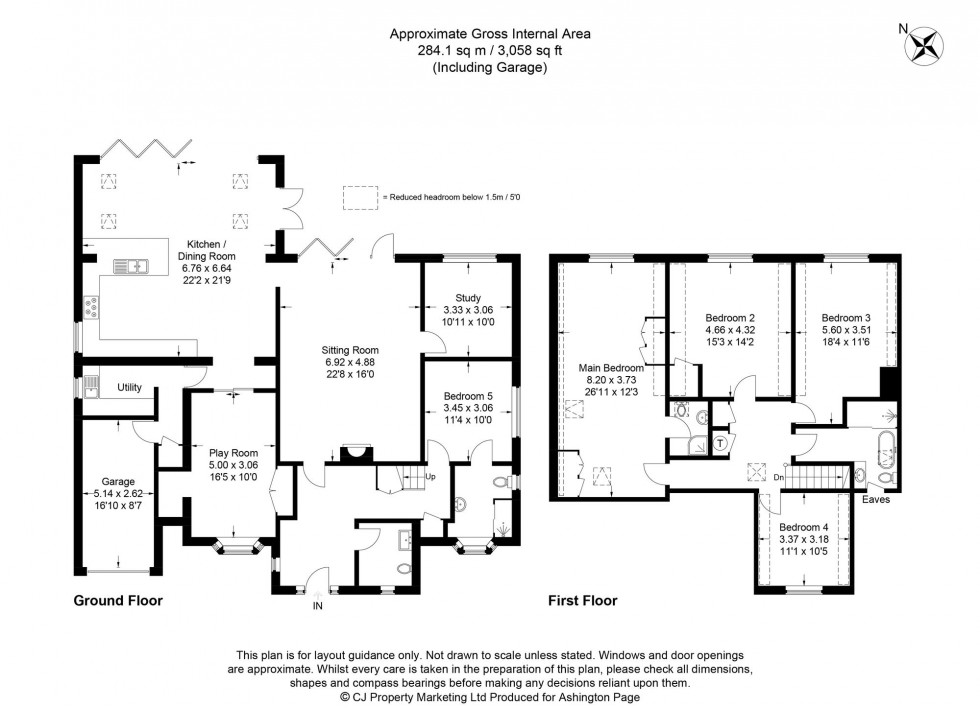 Floorplan for Long Grove, Seer Green, HP9