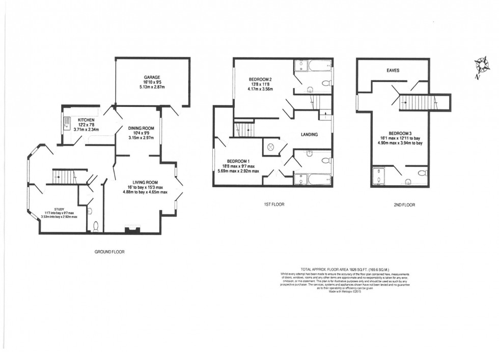 Floorplan for Reynolds Road, Beaconsfield, HP9