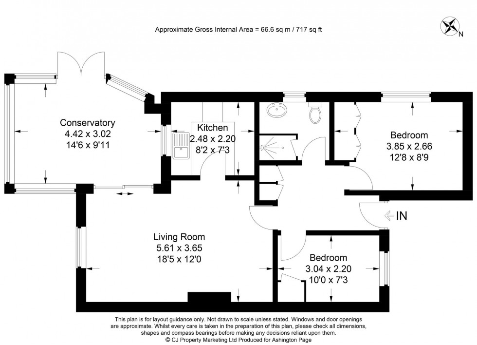 Floorplan for Orchard Close, Beaconsfield, HP9