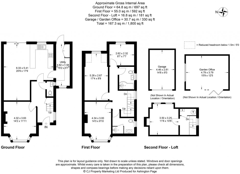 Floorplan for Lakes Lane, Beaconsfield, HP9