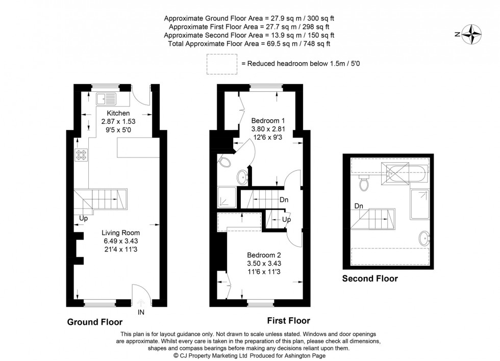 Floorplan for Aylesbury End, Beaconsfield, HP9