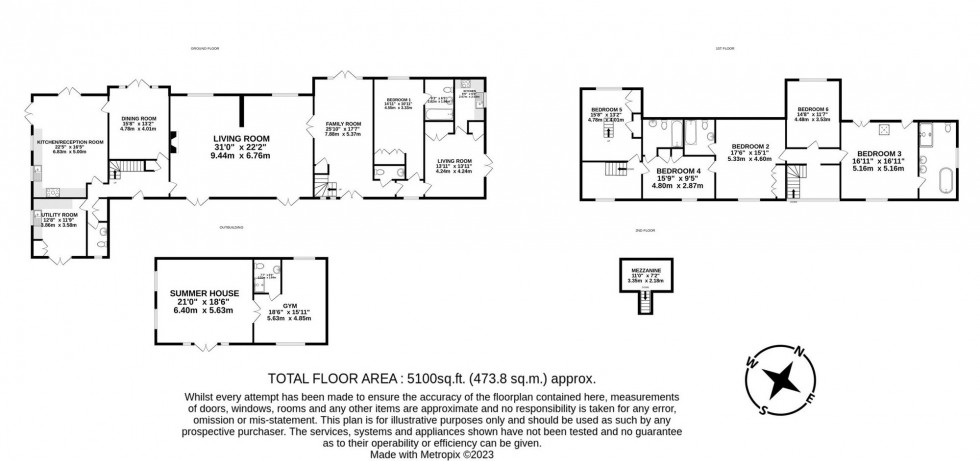 Floorplan for Farnham Park Lane, Farnham Royal, SL2