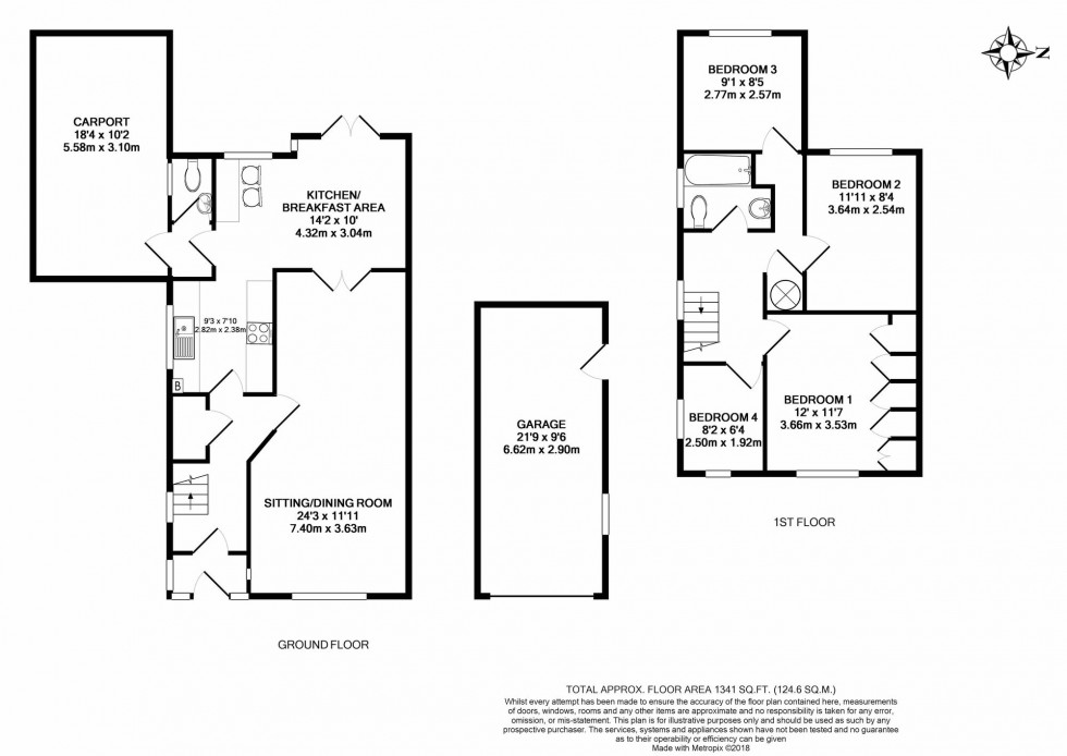 Floorplan for Lakes Lane, Beaconsfield, HP9