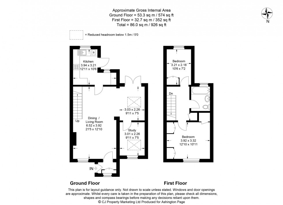 Floorplan for Aylesbury End, Beaconsfield, HP9