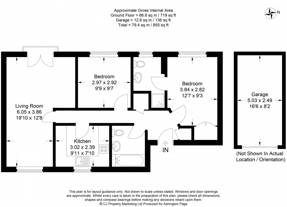 Floorplan for Reynolds Road, Beaconsfield, HP9