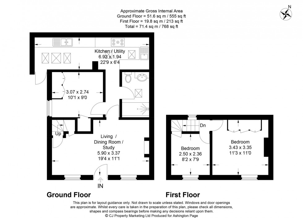 Floorplan for Church Road, Seer Green, HP9