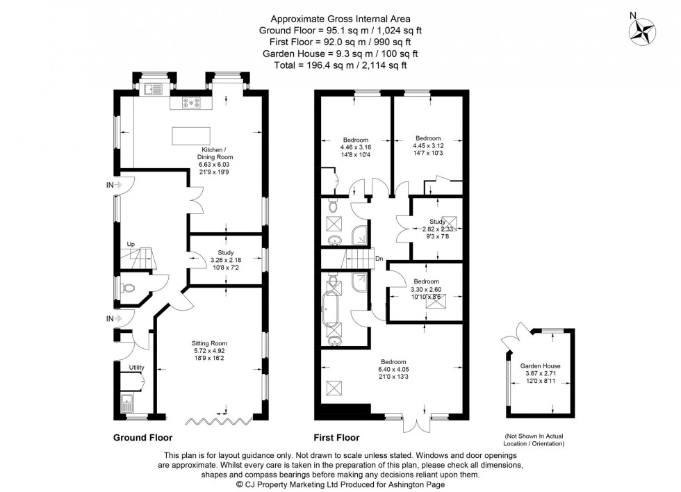 Floorplan for Fagnall Lane, Winchmore Hill, HP7