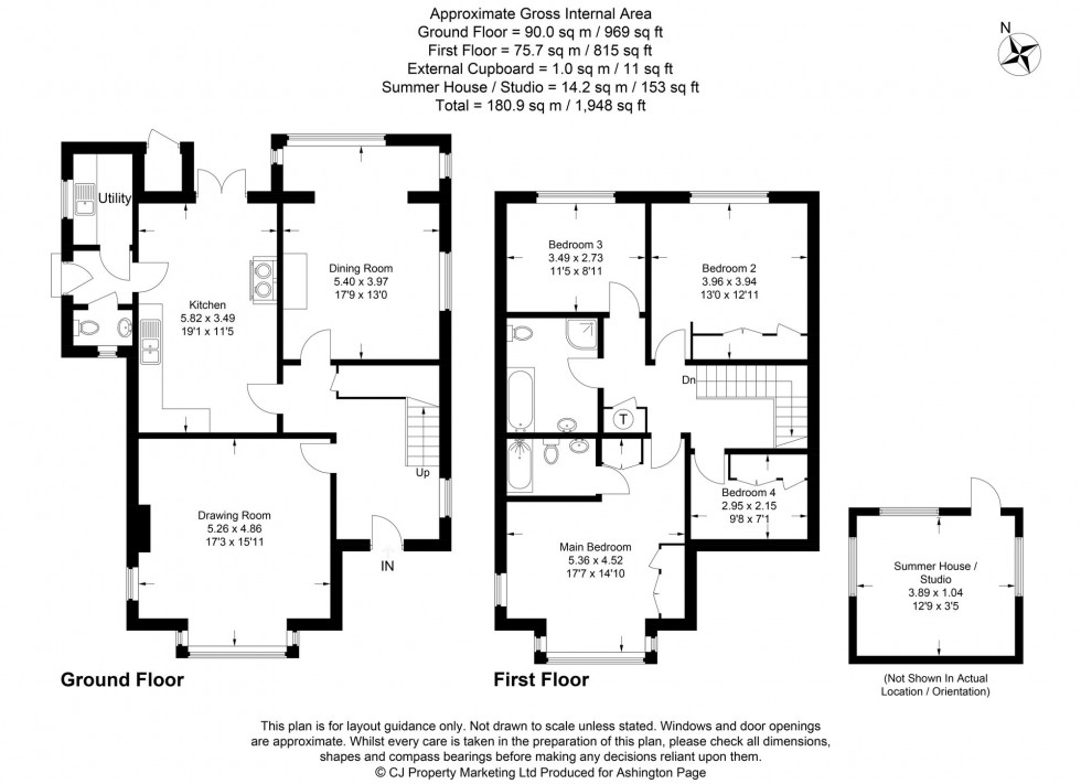 Floorplan for Station Road, Beaconsfield, HP9