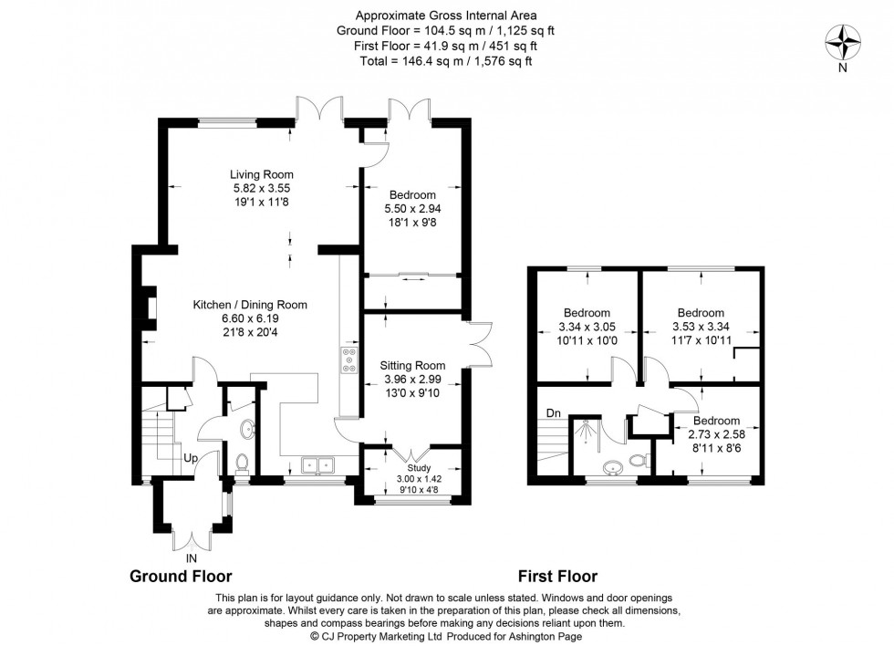 Floorplan for Maxwell Road, Beaconsfield, HP9