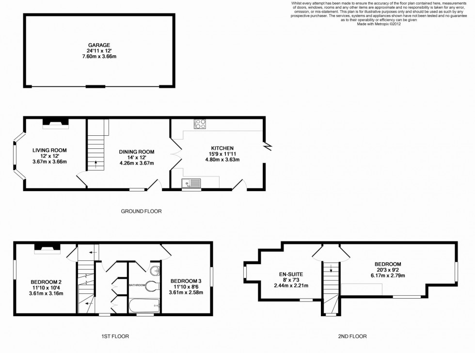 Floorplan for Fagnall Lane, Winchmore Hill, HP7