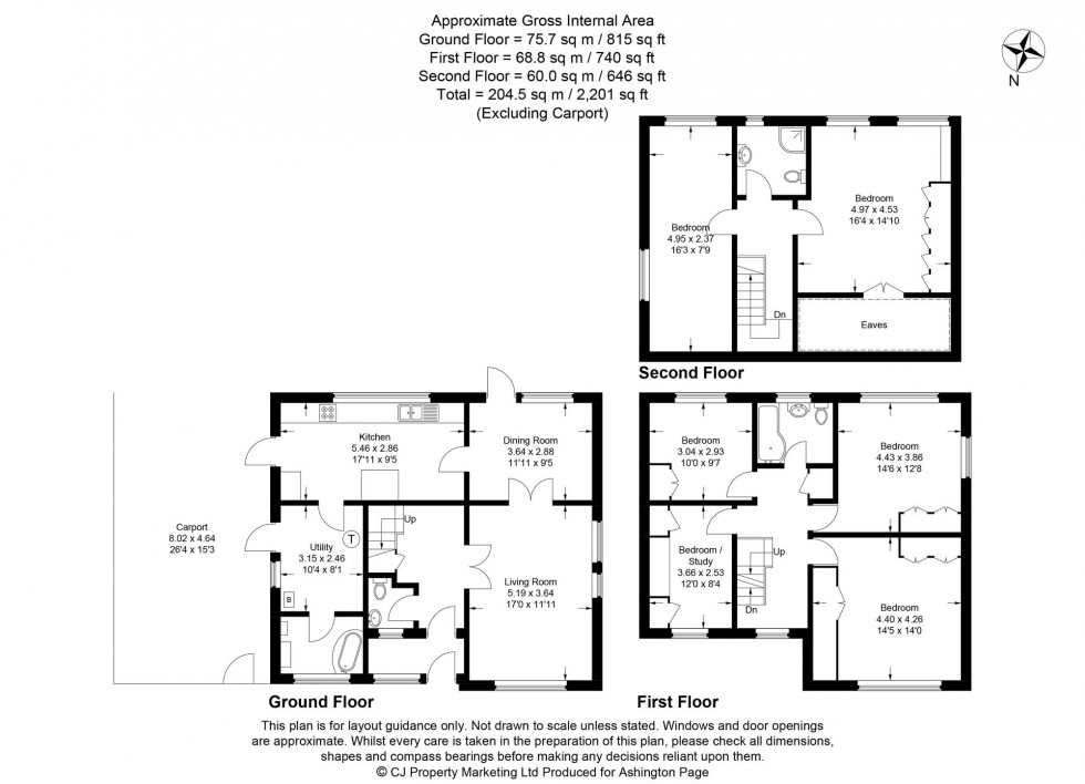 Floorplan for Wattleton Road, Beaconsfield, HP9