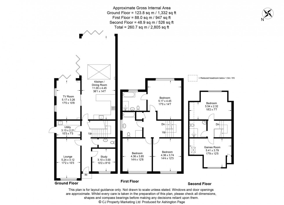 Floorplan for 11A Woodlands Drive, Beaconsfield, HP9