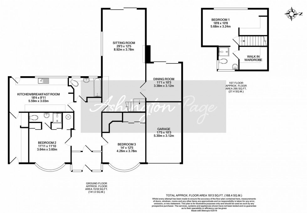 Floorplan for Holtspur Top Lane, Beaconsfield, HP9