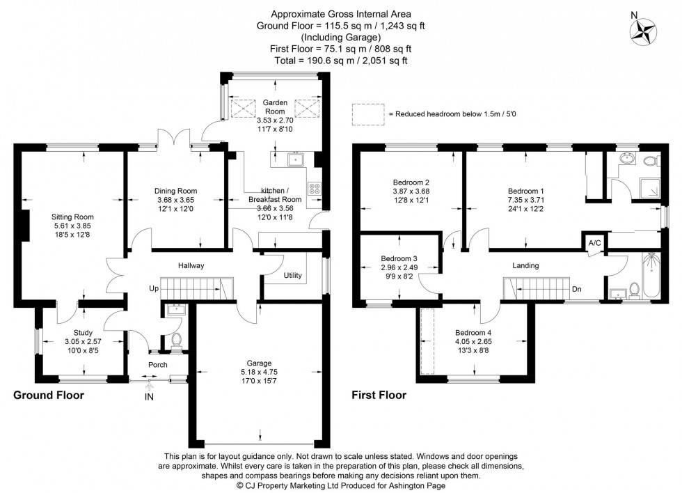 Floorplan for Wheeler Avenue, Penn, HP10