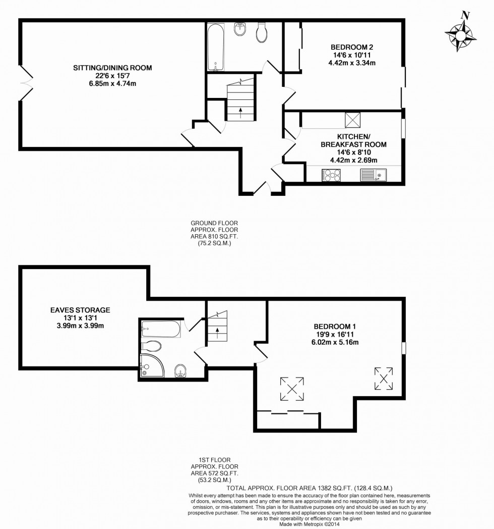 Floorplan for Station Road, Beaconsfield, HP9