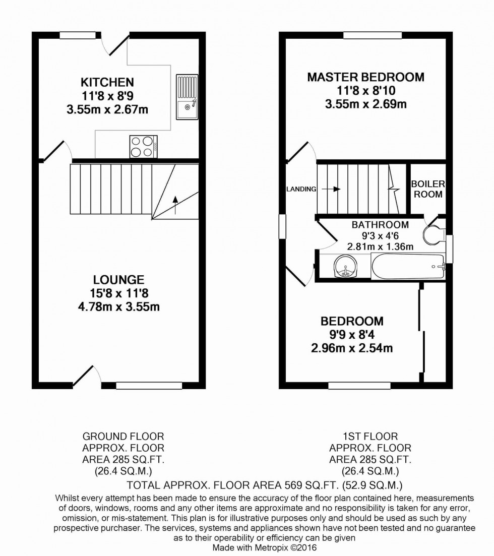 Floorplan for Orchard Drive, Wooburn Green, HP10