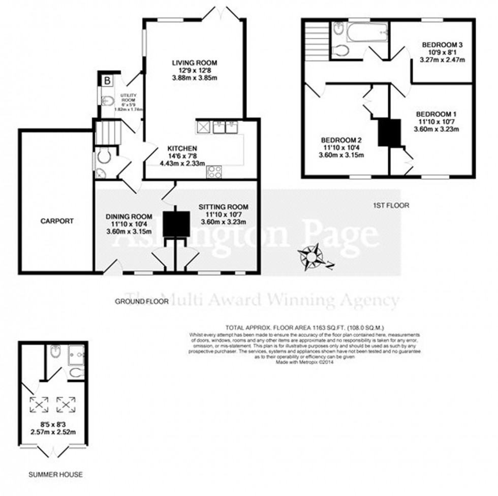 Floorplan for Hazlemere Road, Penn, HP10