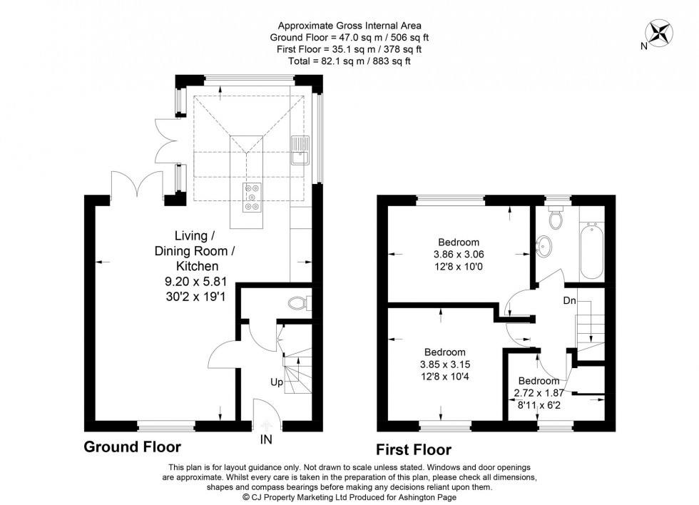 Floorplan for Lower Riding, Beaconsfield, HP9