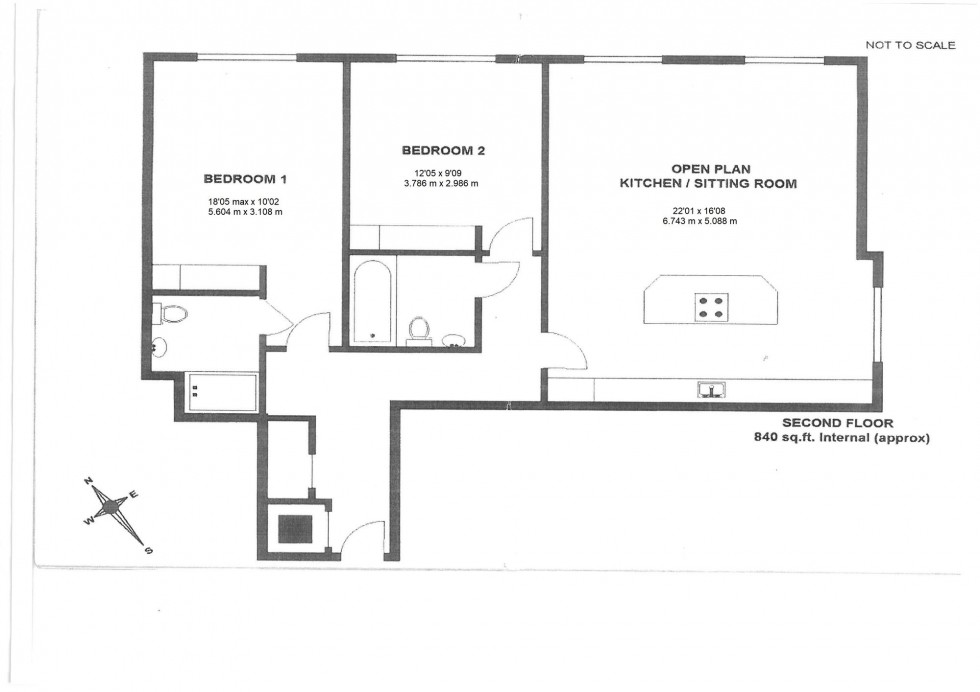 Floorplan for Coaters Lane, Wooburn Green, HP10