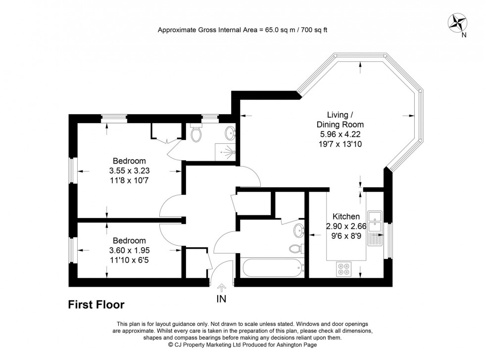 Floorplan for Ridge Way, Ridgeway Heights Ridge Way, HP13